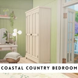 Coastal Country Bedroom