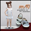 Girls Toddler Flat Sandals logo