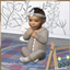 Infants Ribbed Knit Outfit - Neutrals logo