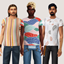Men's Bold Pattern Tshirt logo