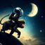Mank To The Moon logo