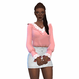 Cottage core clothing set