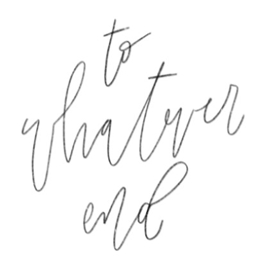 To Whatever End logo