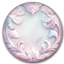 Marble Round Dance Rug #10 Samtuse963 logo