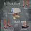TSM Silk Flats for all ages logo