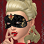 "Colombina Alla Veneziana” Mask logo