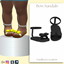 FatalRoseCreations Infant Bow Sandals logo
