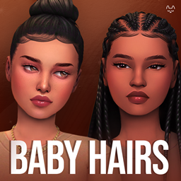 Baby Hairs - Double set logo