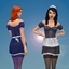 TS2 Maid Outfit logo