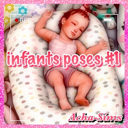 Acha Infants poses #1 (single)