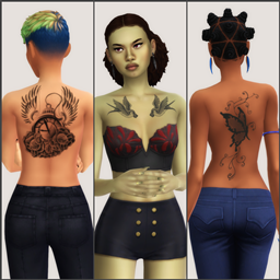 Winged Things Tattoo Set logo