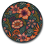 Garden Pattern Round Dance Rug #1 Samtuse963 logo