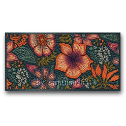 Garden Pattern Rectangle Dance Rug Small #1 Samtuse963 logo