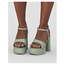 Gardenia Buckled Heels logo