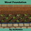 Dark Wood & Flower Lattice Foundation logo