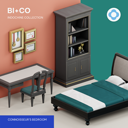 BI+CO Indochine Collection - Connoisseur's Bedroom