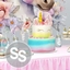 Banquet table for Baby Shower logo