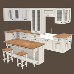 Sims4Luxury - Farmhouse Kitchen