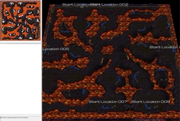 lava fields 3v3 with optional campaign units
