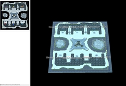 Top Vs Bottom Snow map with Heroes and Mercs