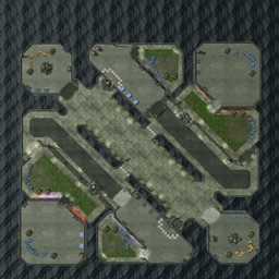 [Melee] [1v1] Korhal Waters logo