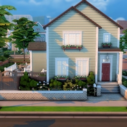 Suburban family home logo