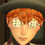 Teikyou megane (sponsor glasses) logo