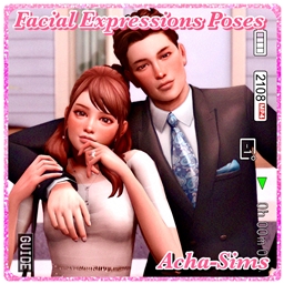 Acha Facial Expressions Poses