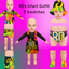 Infant 80s outfit logo