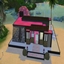 Glowing Pink Beach House logo