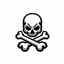 Plummeting Pirates logo