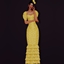Flamenco dress (Polka dots) logo