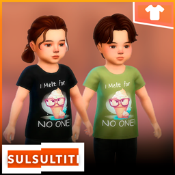 No One - Ice Cream - t-shirt toddler project image