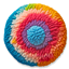 Pastel Fluffy Round Dance Rug #4 Samtuse963 logo