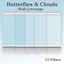 Butterfly and Clouds walls DV logo
