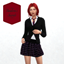 Naughty School Girl logo