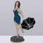 Girl with umbrella logo