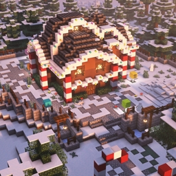 Christmas Gingerbread House logo