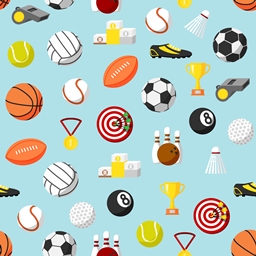 Seamless Wall Paper - Sport Pattern (100 swatches) project image
