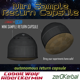 Mini Sample Return Capsule (MSRC) by CobaltWolf, and AlbertKermin