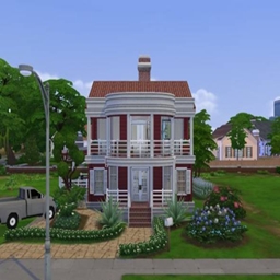 The Big Red Family Home - No cc