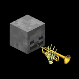 Trumpet skeleton (Fabric Fork) logo