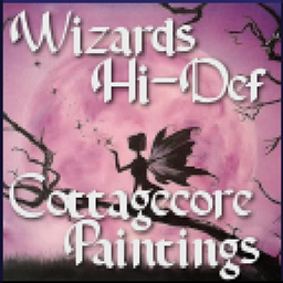 Wizards Hi-Def Cottagecore paintings project image
