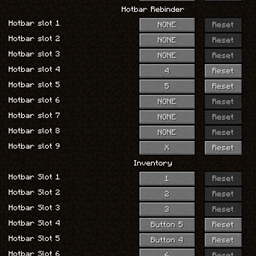 Hotbar Rebinder