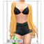 Blueberry - Solstice Top with Kimono logo