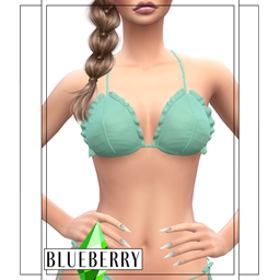 Blueberry - Splishsplash Bikini Top logo
