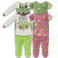 Toddler Avocado Pajama Set logo