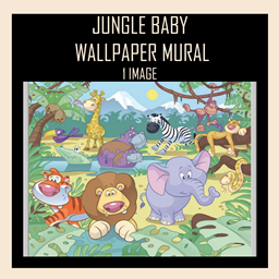 Wallpaper Murals - Jungle Baby logo