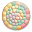 Rustic Pastel Woven Round Dance Rug #3 Samtuse963 logo