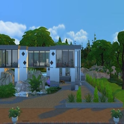 Modern Luxury Home - Basegame - no cc